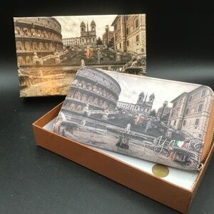 Y NOT? Women Art Wallet ART.G-361 PDS New in Box